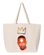 Load image into Gallery viewer, Kendrick Lamar Crown Tote Bag
