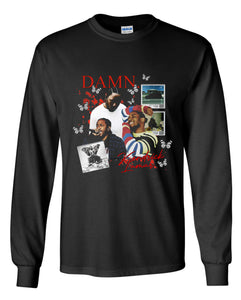 Kendrick Lamar Damn. Long Sleeve Shirt