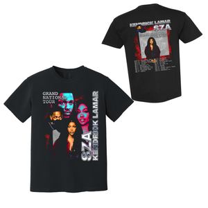 Kendrick Lamar, Sza Grand National Tour Heavyweight Shirt