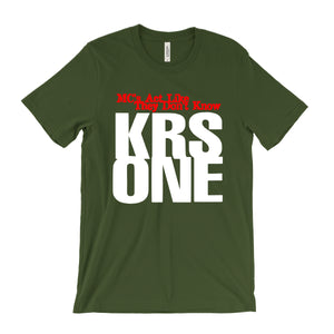 KRS ONE - Mc's Act Like They Don't Know T-Shirt