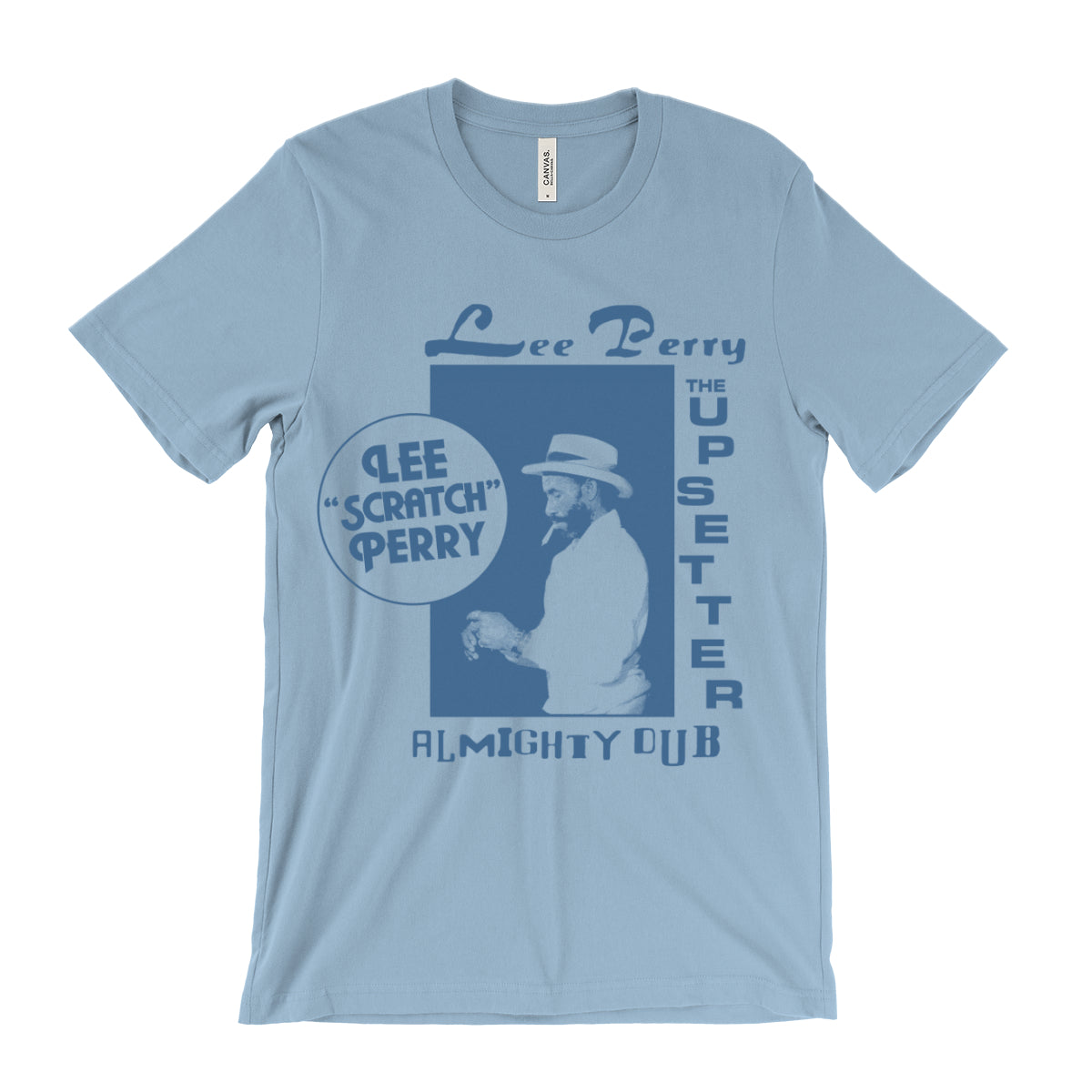 Lee Scratch Perry Blue Print - The Upsetter T-Shirt