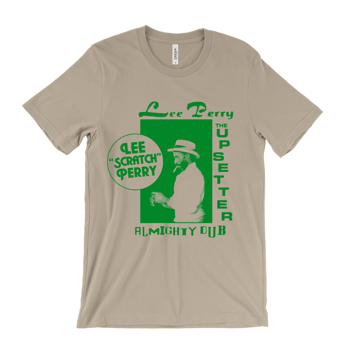 Lee Scratch Perry Green Print - The Upsetter T-Shirt