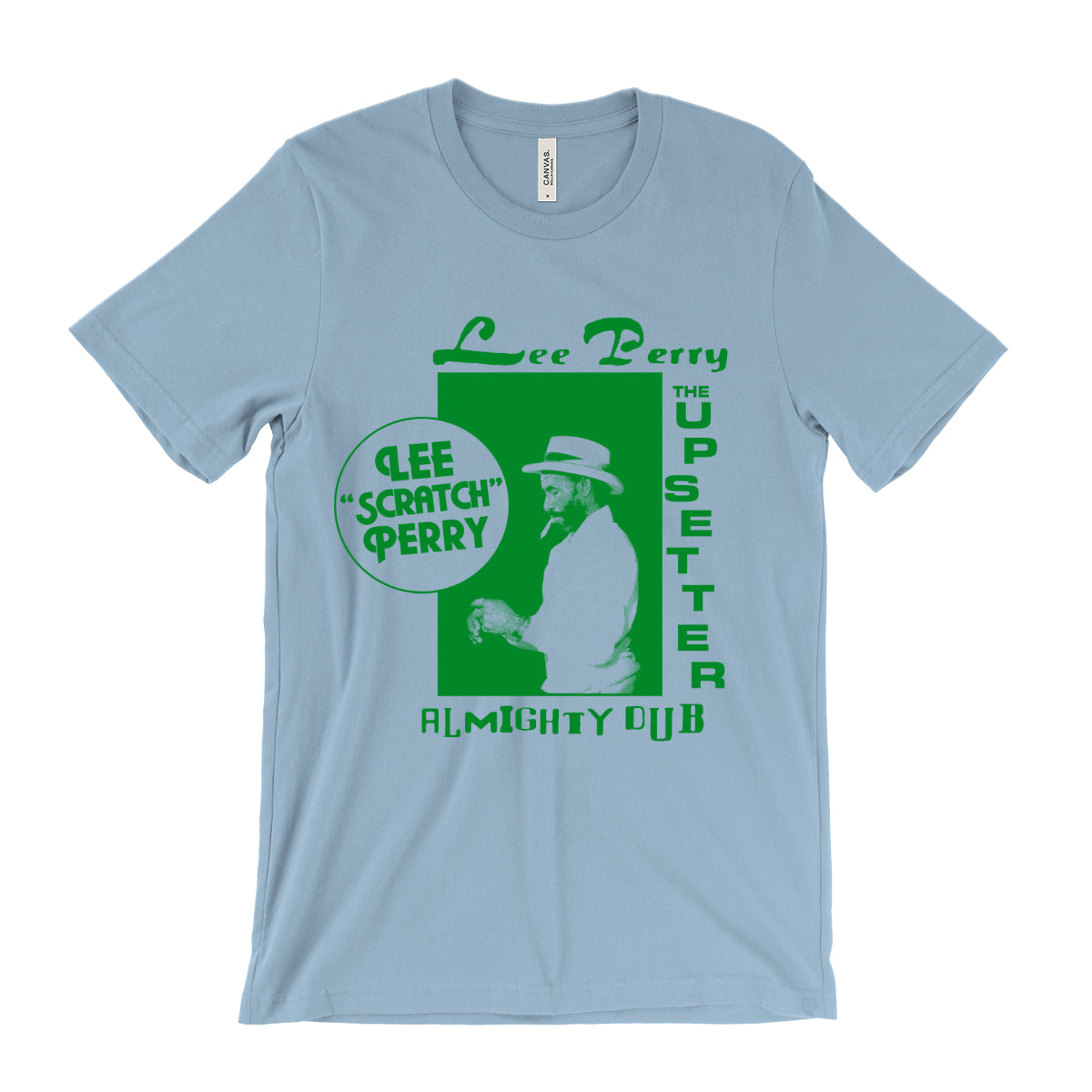 Lee Scratch Perry Green Print - The Upsetter T-Shirt