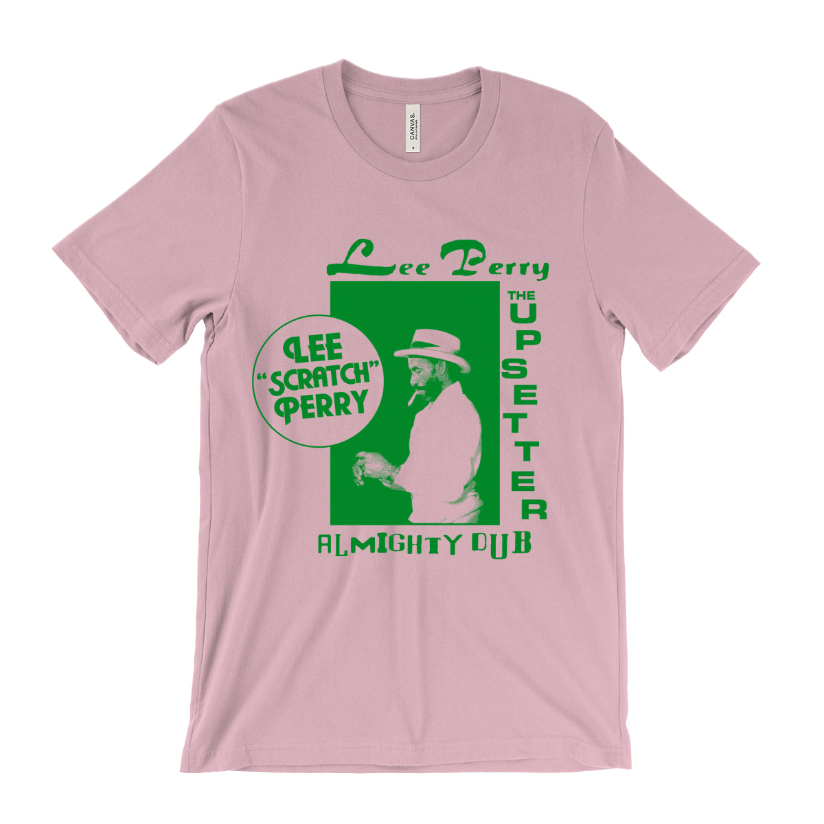 Lee Scratch Perry Green Print - The Upsetter T-Shirt
