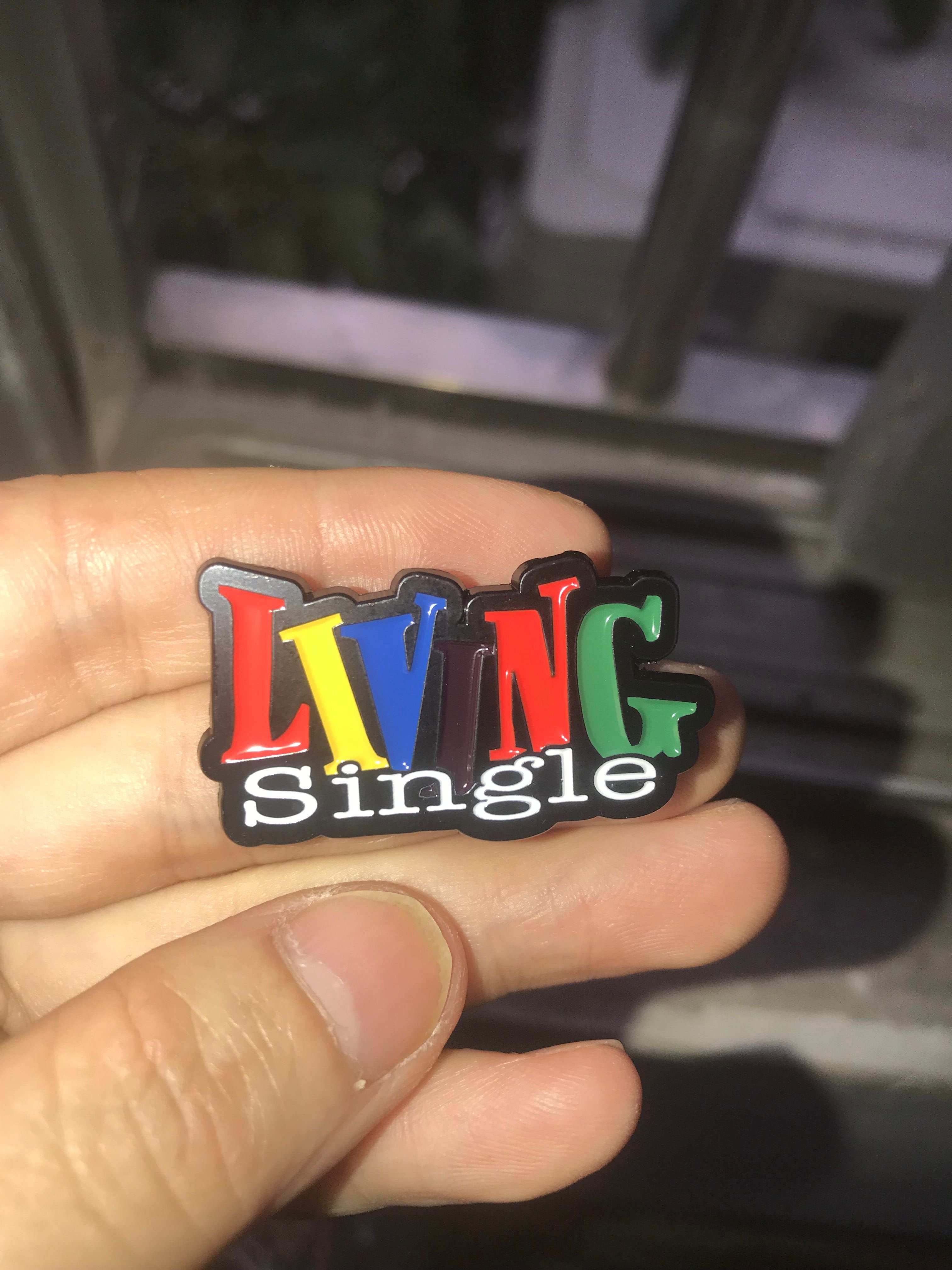 Living Single Pin