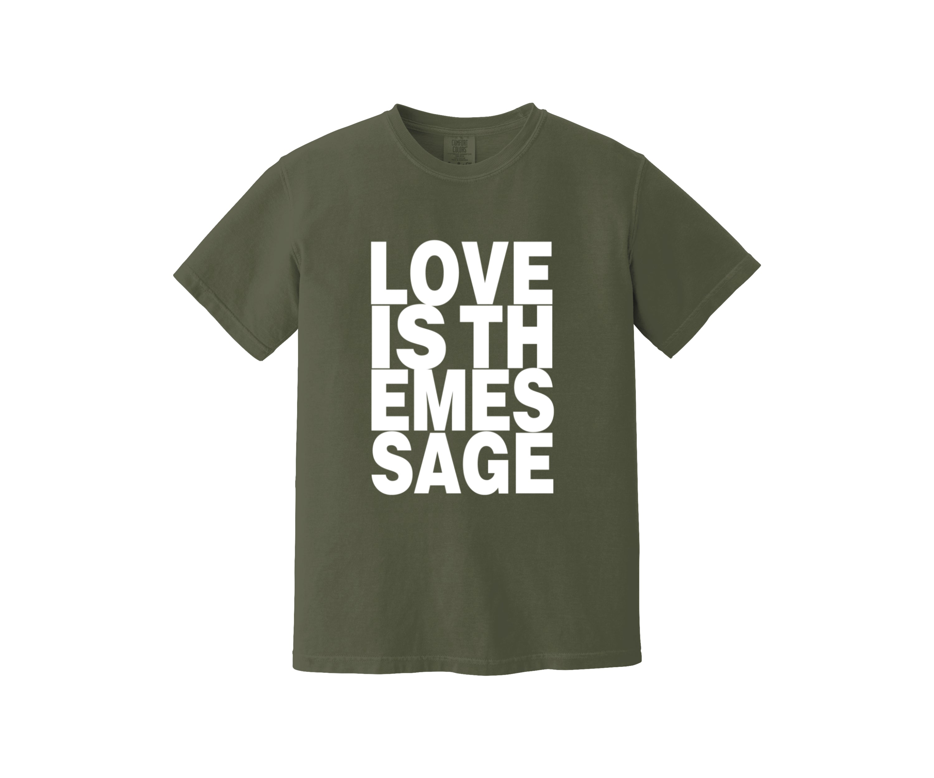 Love Is The Message Heavyweight Shirt