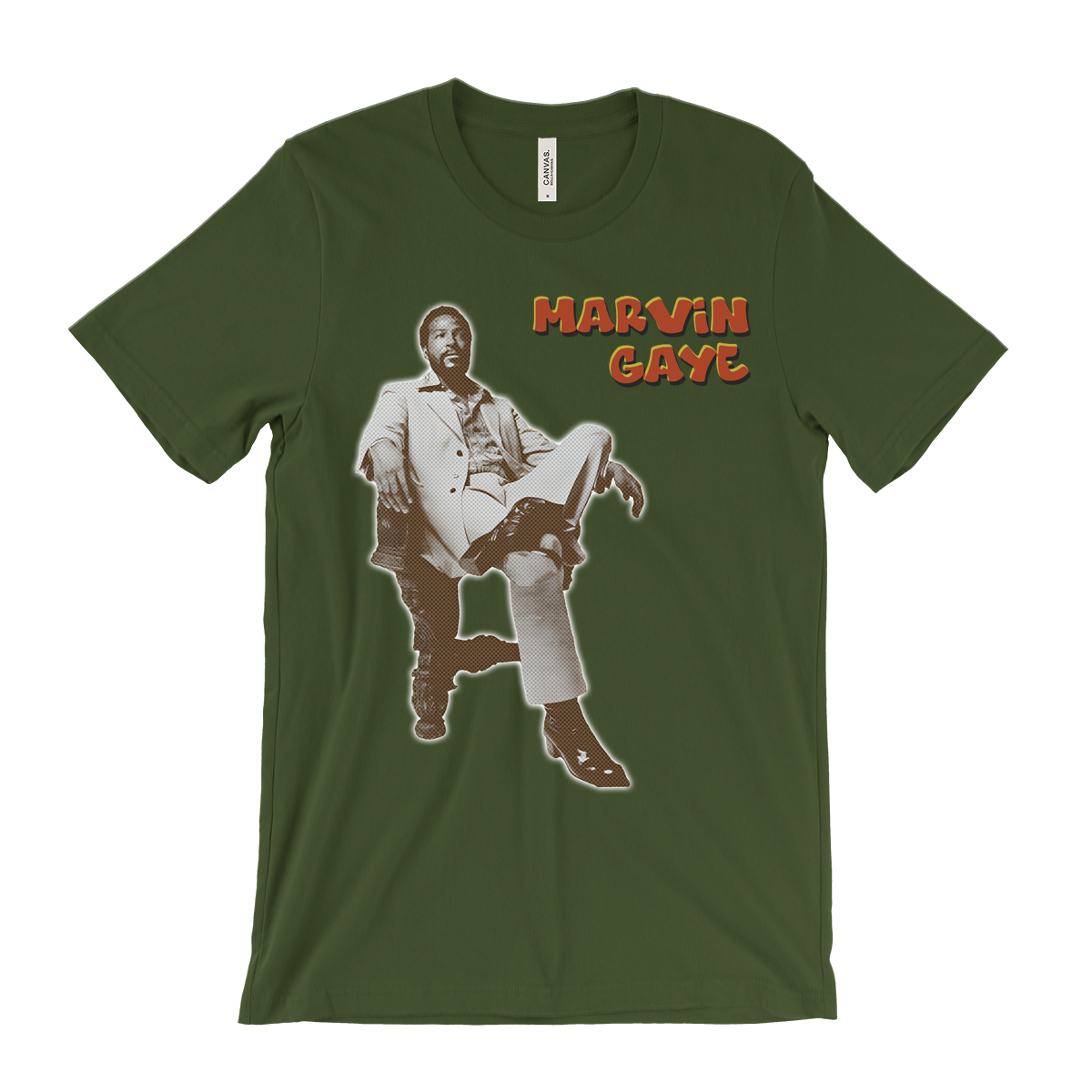 Marvin Gaye Sitting In A Chair T-Shirt
