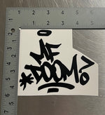 Load image into Gallery viewer, MF Doom Question Mark Sticker
