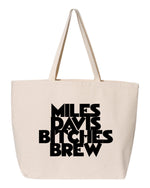 Load image into Gallery viewer, Miles Davis Bitches Brew Jumbo Tote Bag
