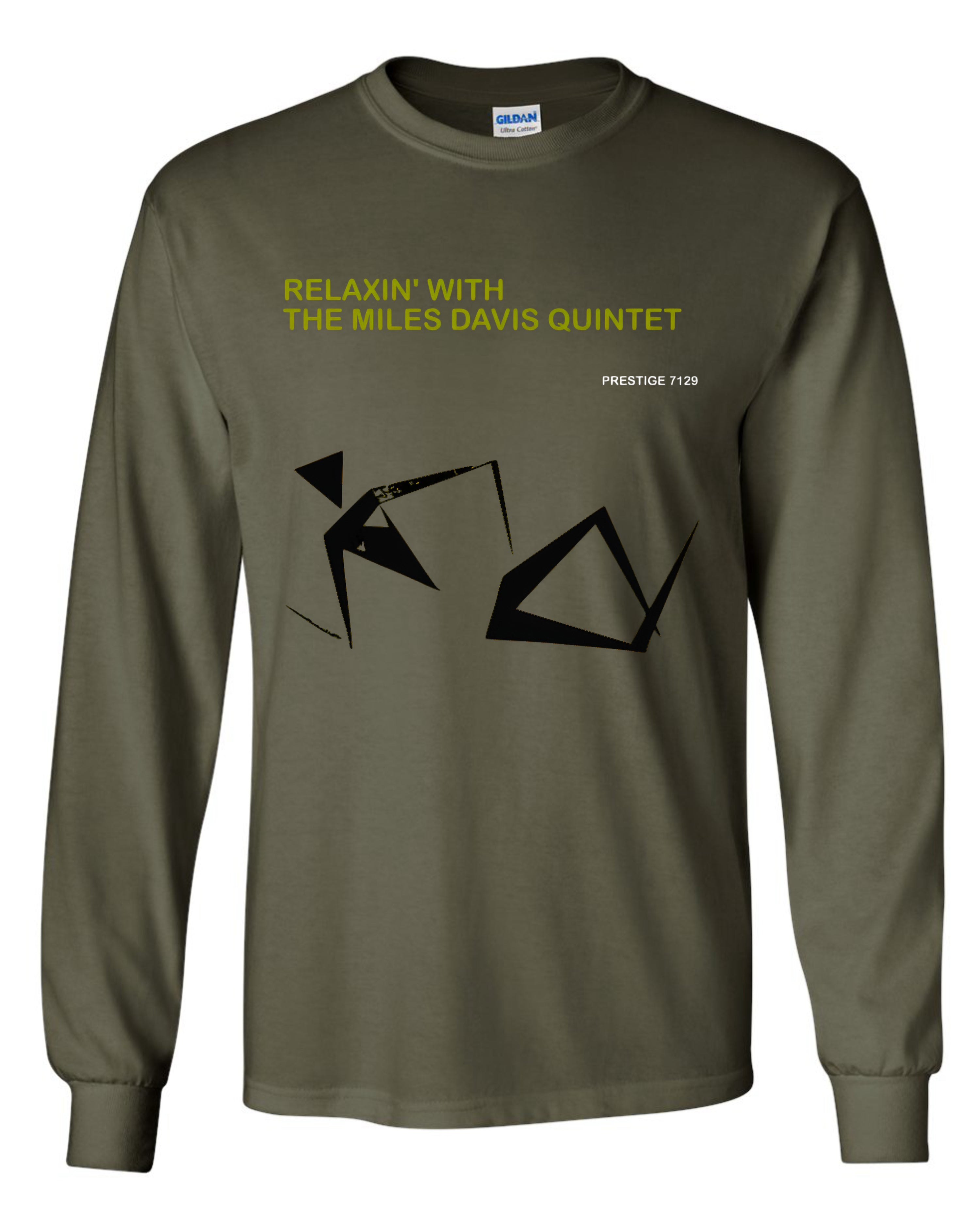 Relaxin' With The Miles Davis Quintet - Prestige Long Sleeve Shirt