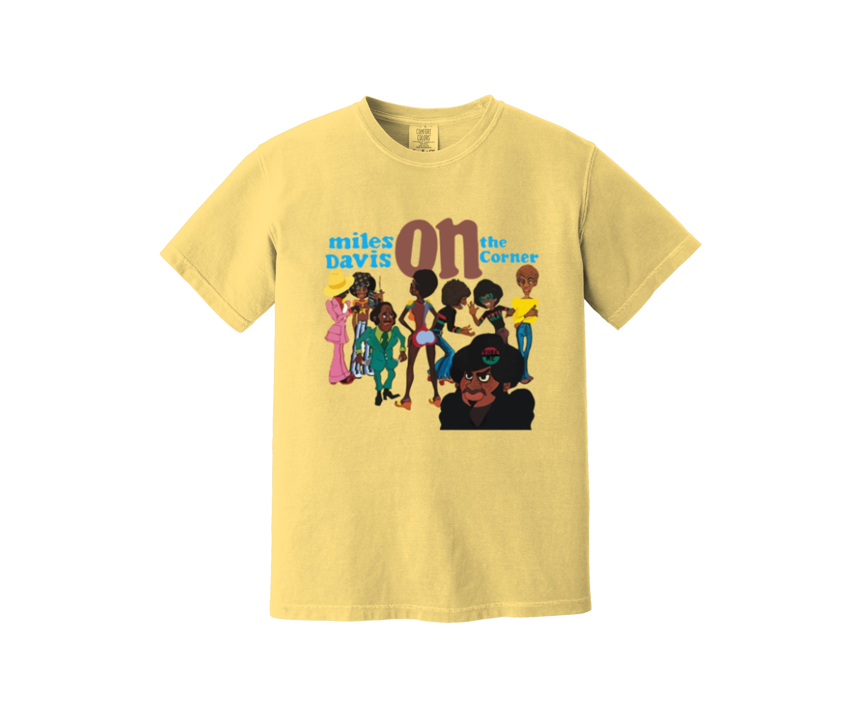 Miles Davis - Miles On The Corner Heavyweight Shirt