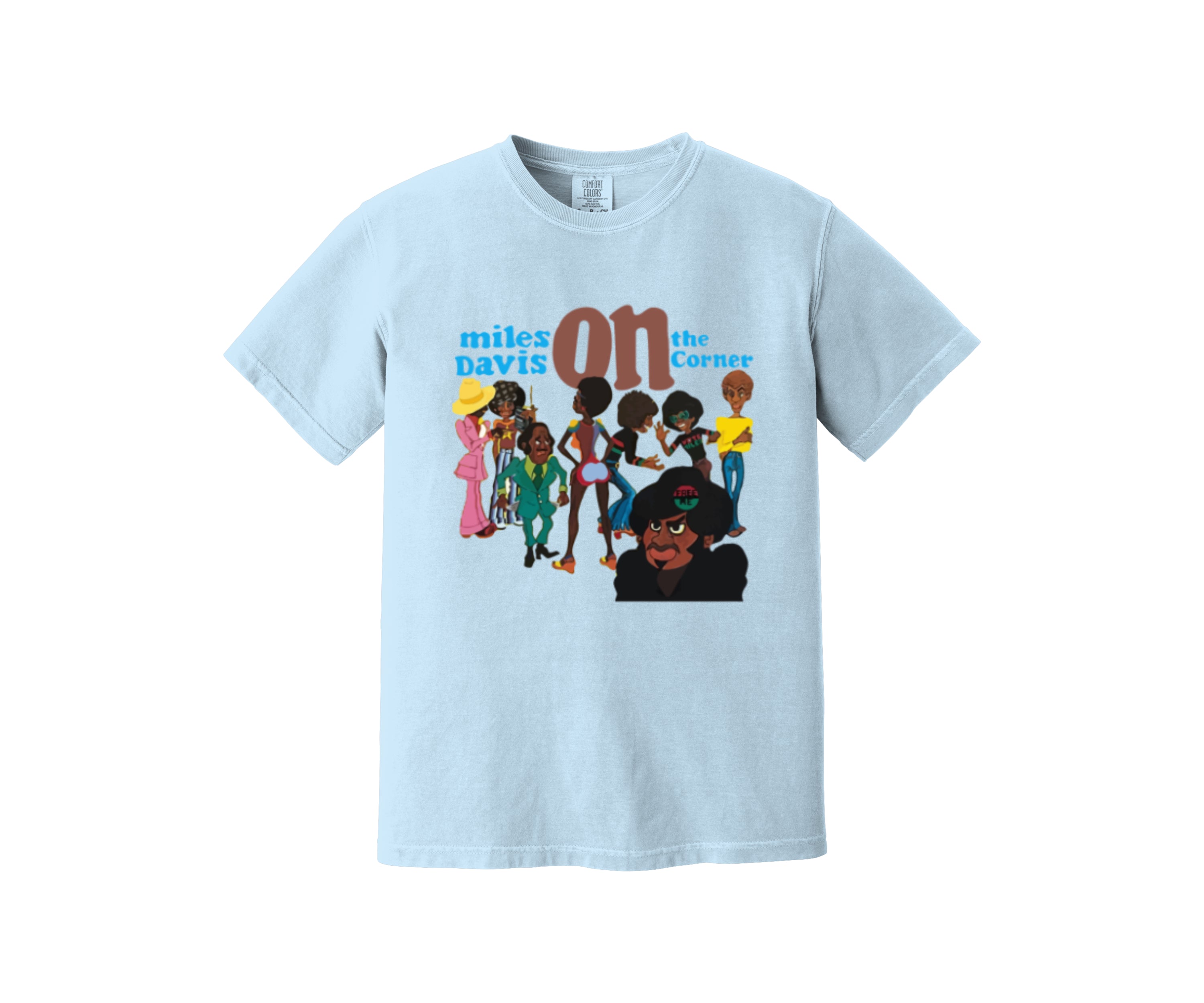 Miles Davis - Miles On The Corner Heavyweight Shirt