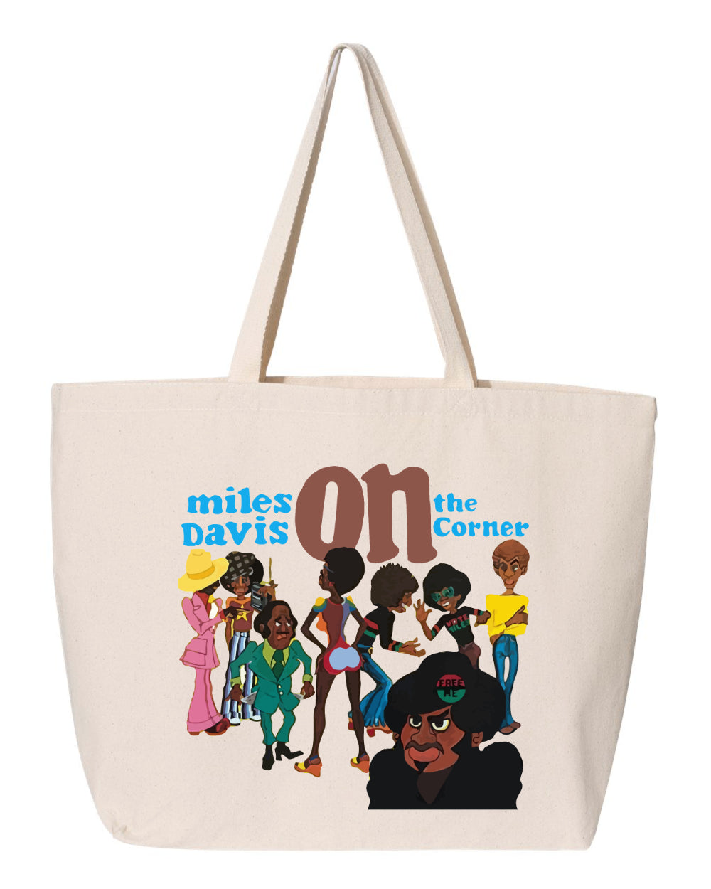 Miles Davis - Miles on the Corner Tote Bag