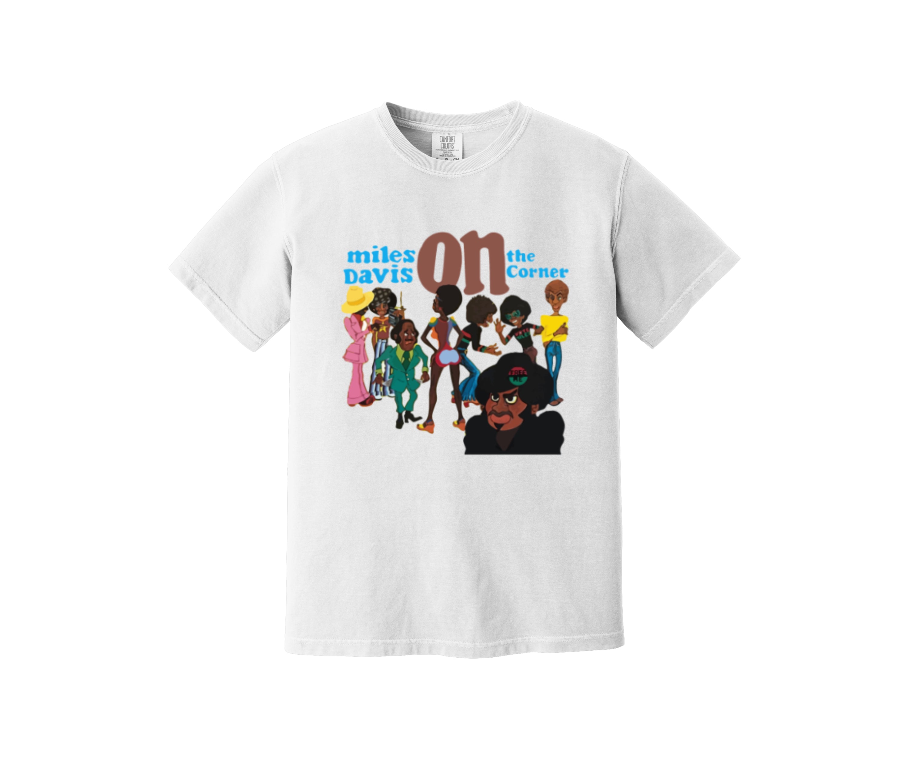Miles Davis - Miles On The Corner Heavyweight Shirt