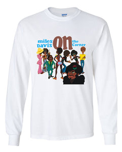 Miles Davis On The Corner Long Sleeve Shirt