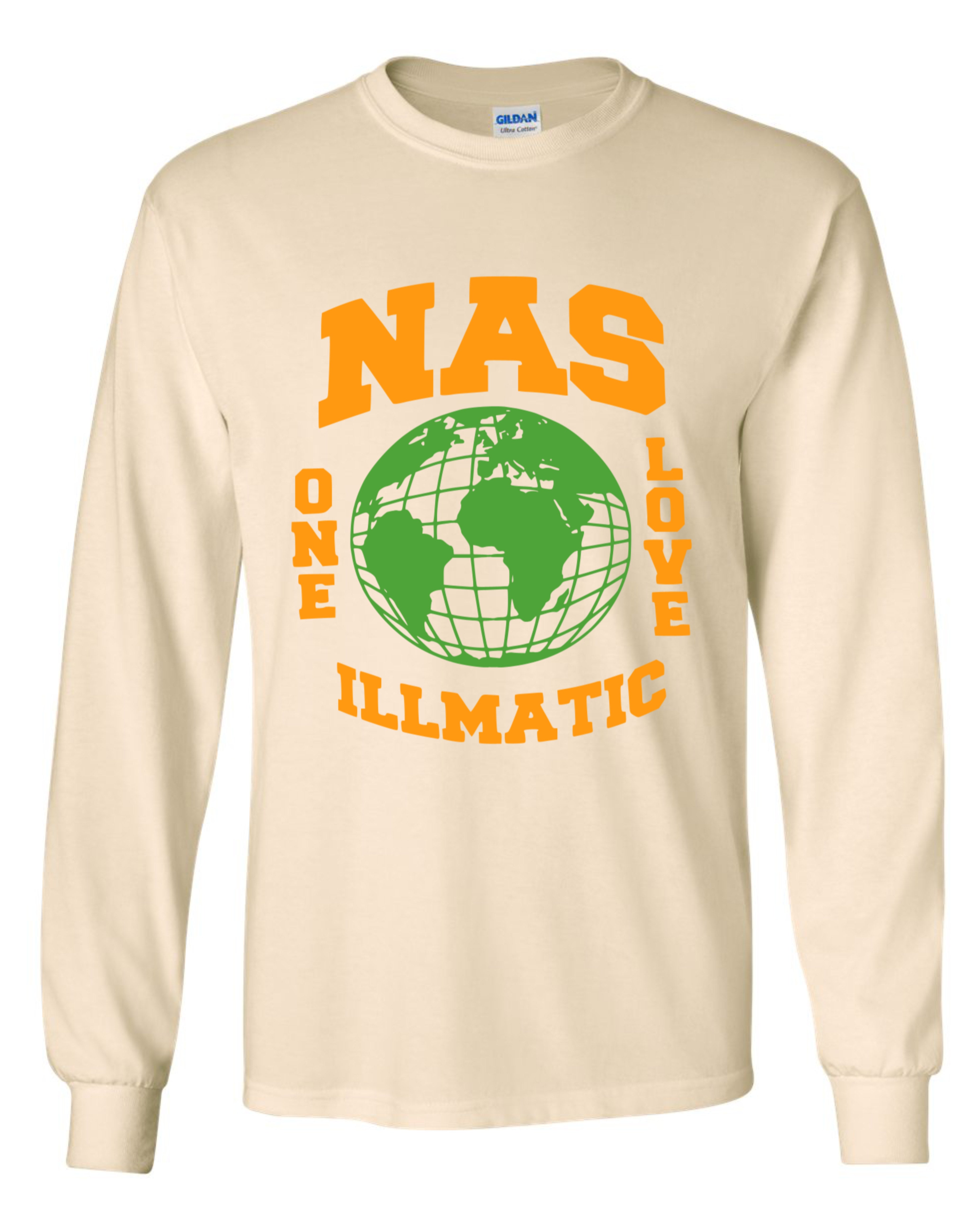 Nas One Love Long Sleeve Shirt