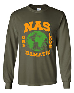 Nas One Love Long Sleeve Shirt