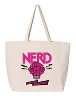 Load image into Gallery viewer, Nerd Jumbo Tote Bag
