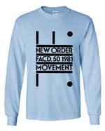 Load image into Gallery viewer, New Order FACD. 50 1981 Movement Long Sleeve Shirt
