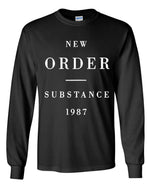 Load image into Gallery viewer, New Order Substance 1987 Long Sleeve Shirt
