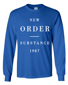 New Order Substance 1987 Long Sleeve Shirt