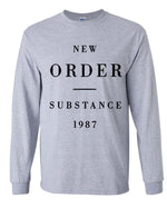 Load image into Gallery viewer, New Order Substance 1987 Long Sleeve Shirt
