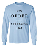 Load image into Gallery viewer, New Order Substance 1987 Long Sleeve Shirt
