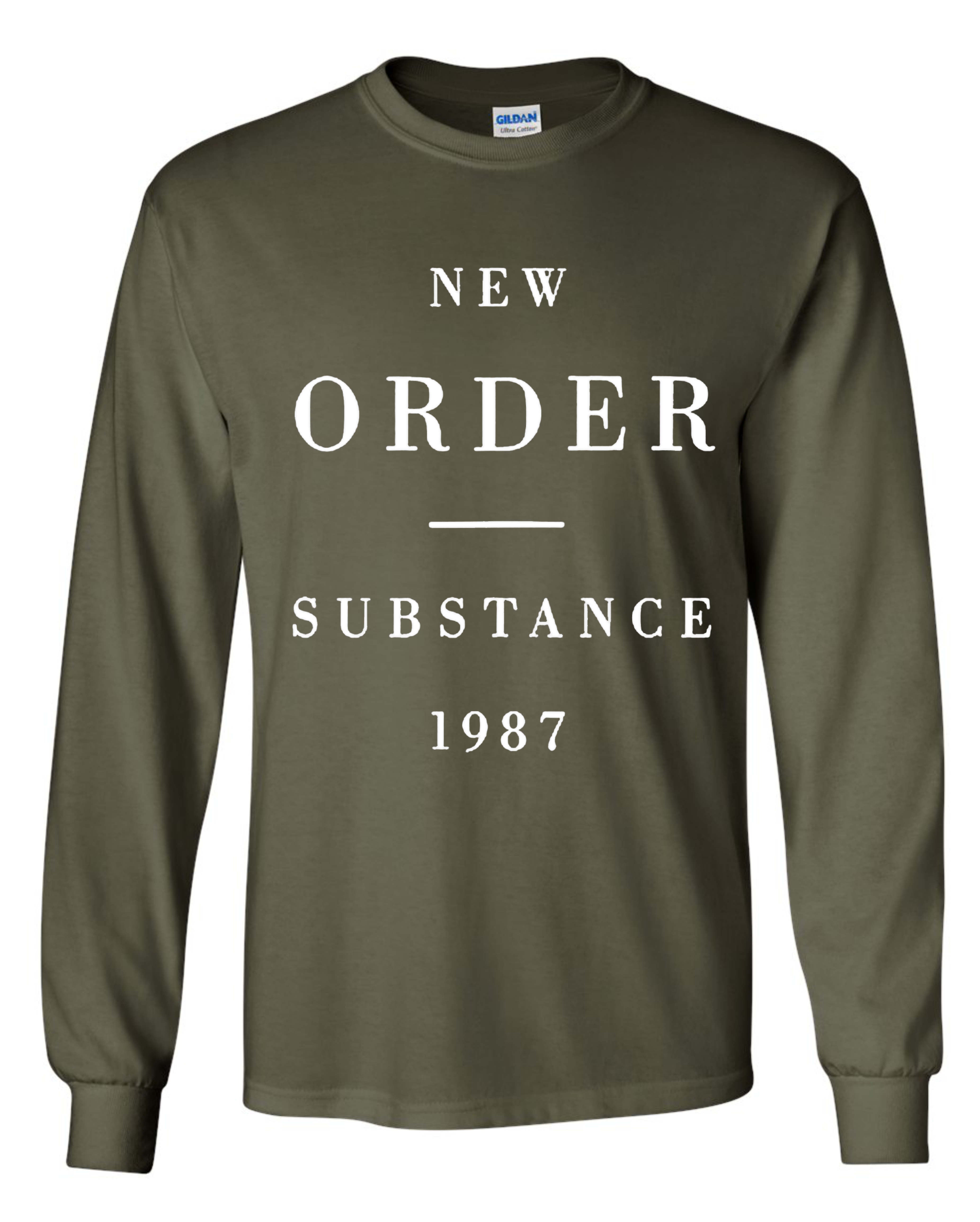 New Order Substance 1987 Long Sleeve Shirt