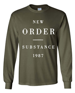 New Order Substance 1987 Long Sleeve Shirt