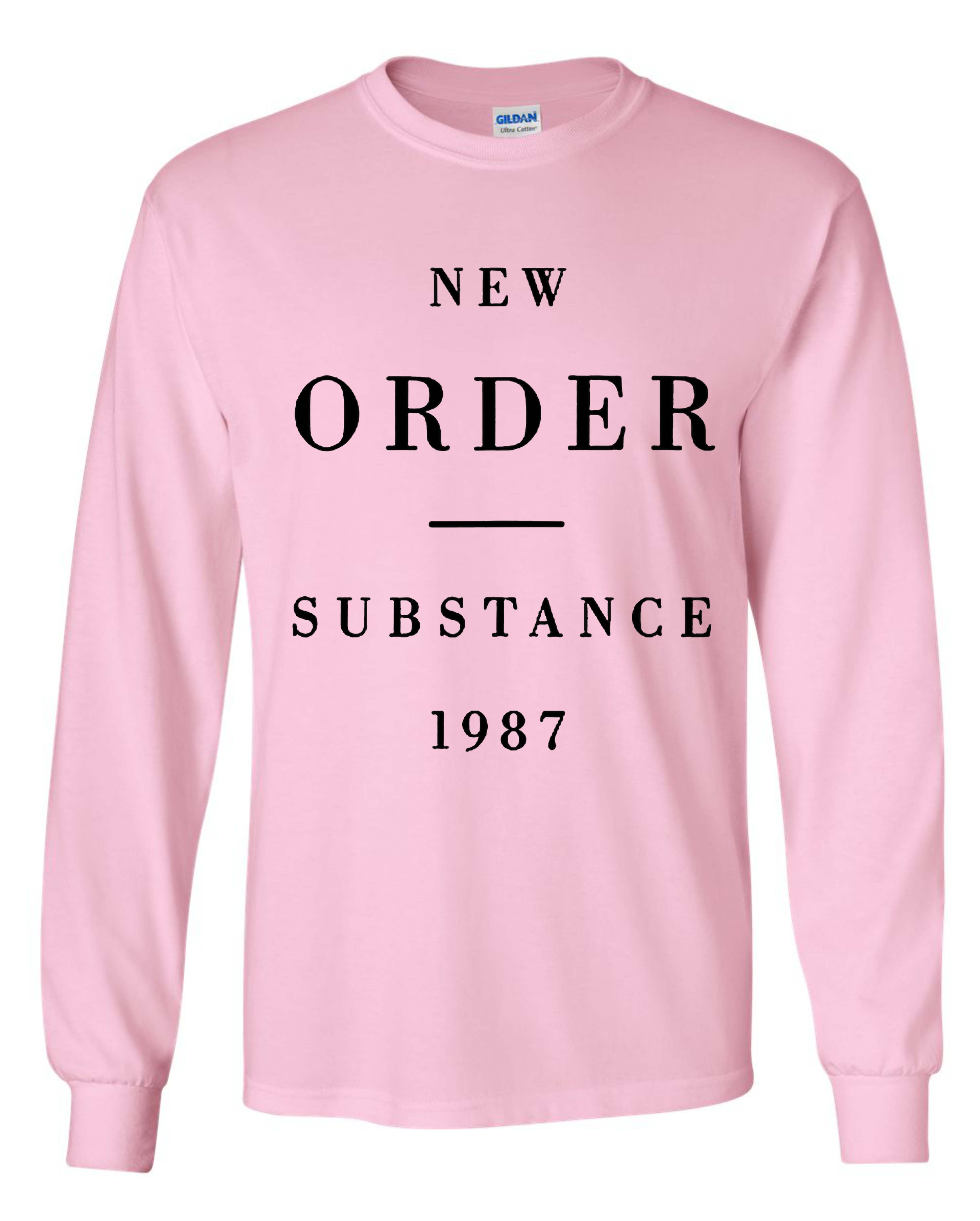 New Order Substance 1987 Long Sleeve Shirt