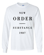 Load image into Gallery viewer, New Order Substance 1987 Long Sleeve Shirt
