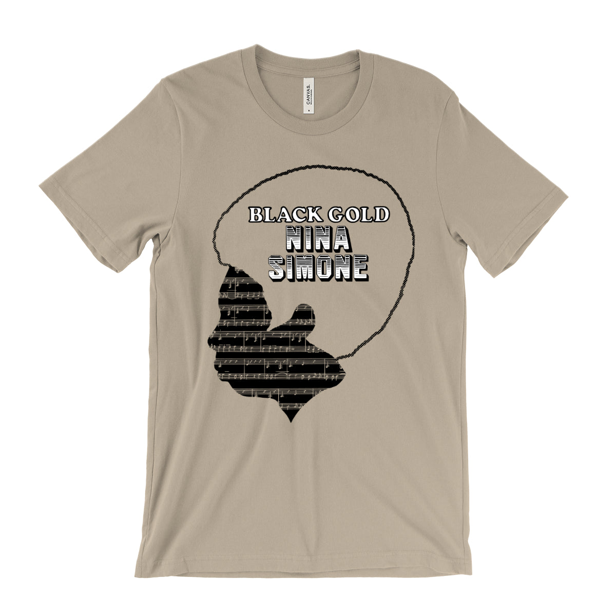Nina Simone - Black Gold T-Shirt