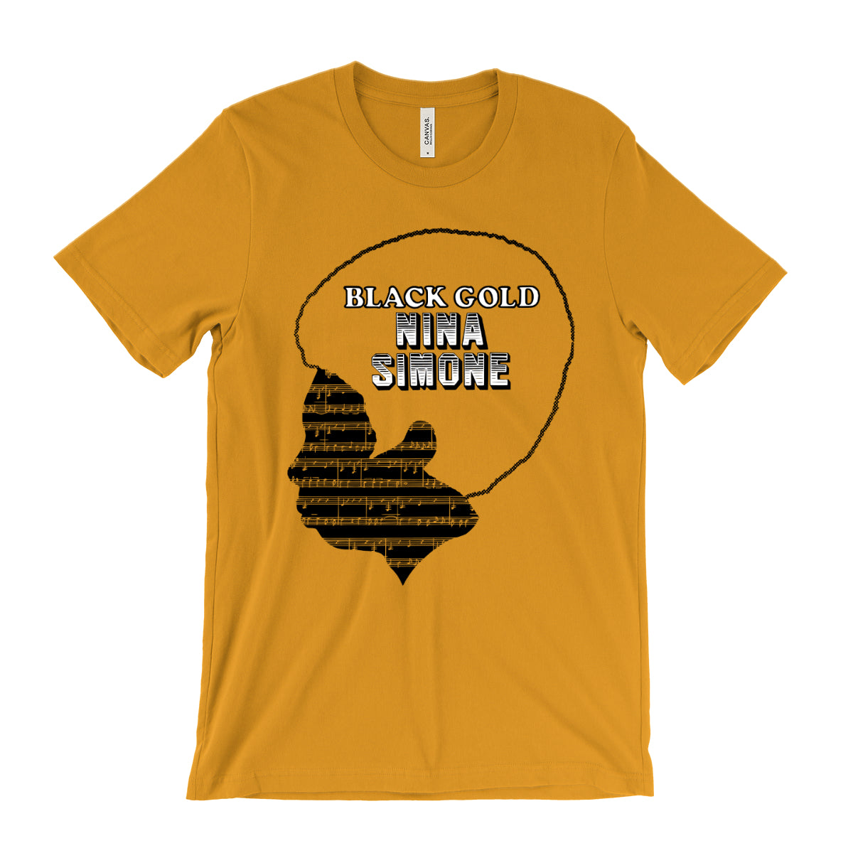 Nina Simone - Black Gold T-Shirt