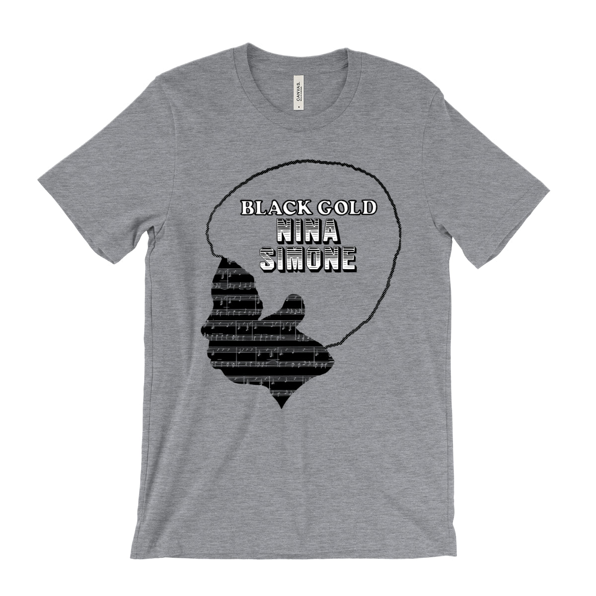 Nina Simone - Black Gold T-Shirt