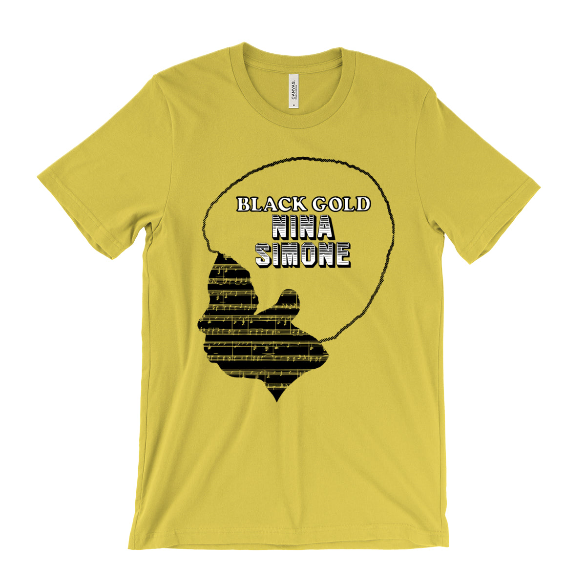 Nina Simone - Black Gold T-Shirt