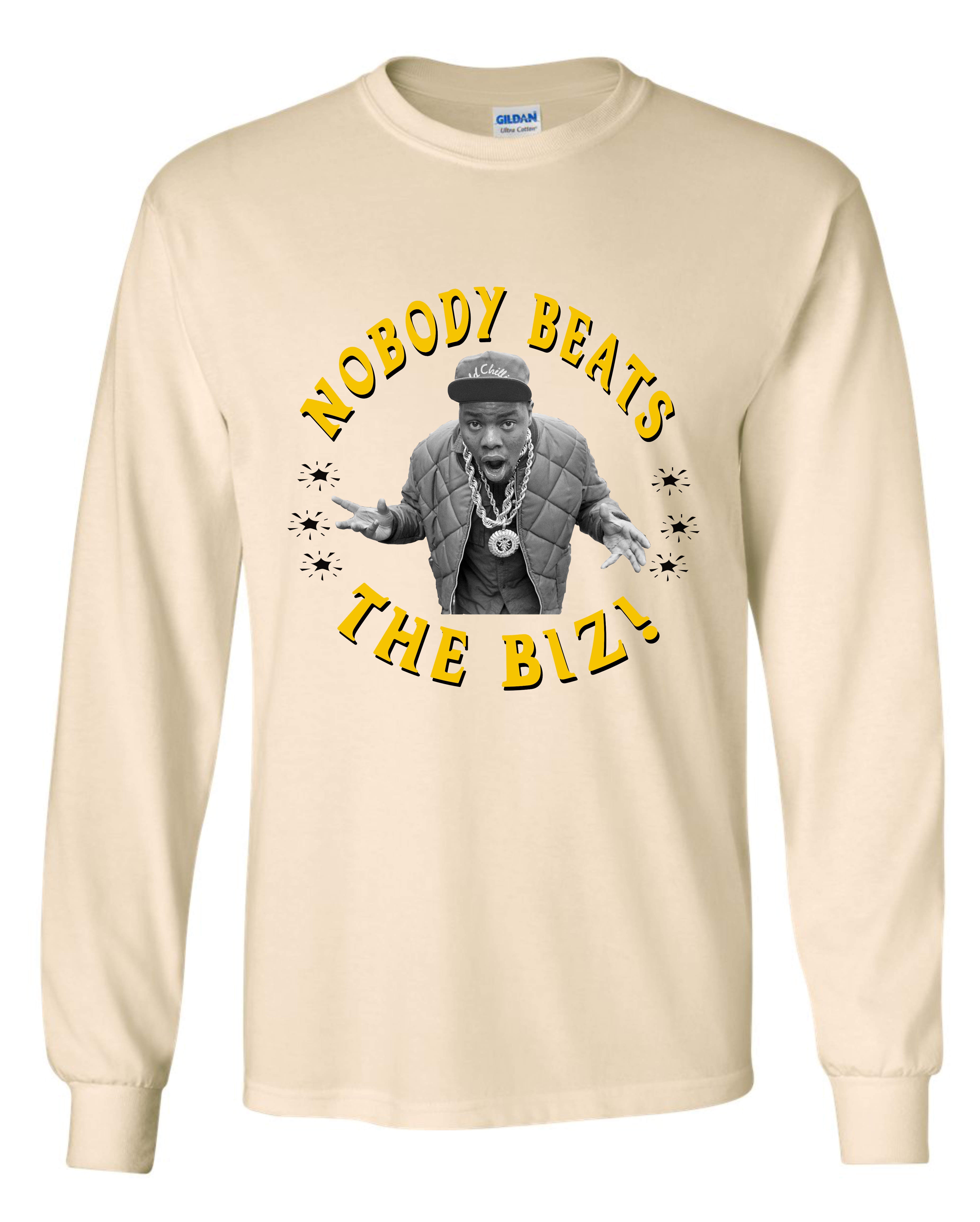 Biz Markie - Nobody Beats The Biz Long Sleeve Shirt