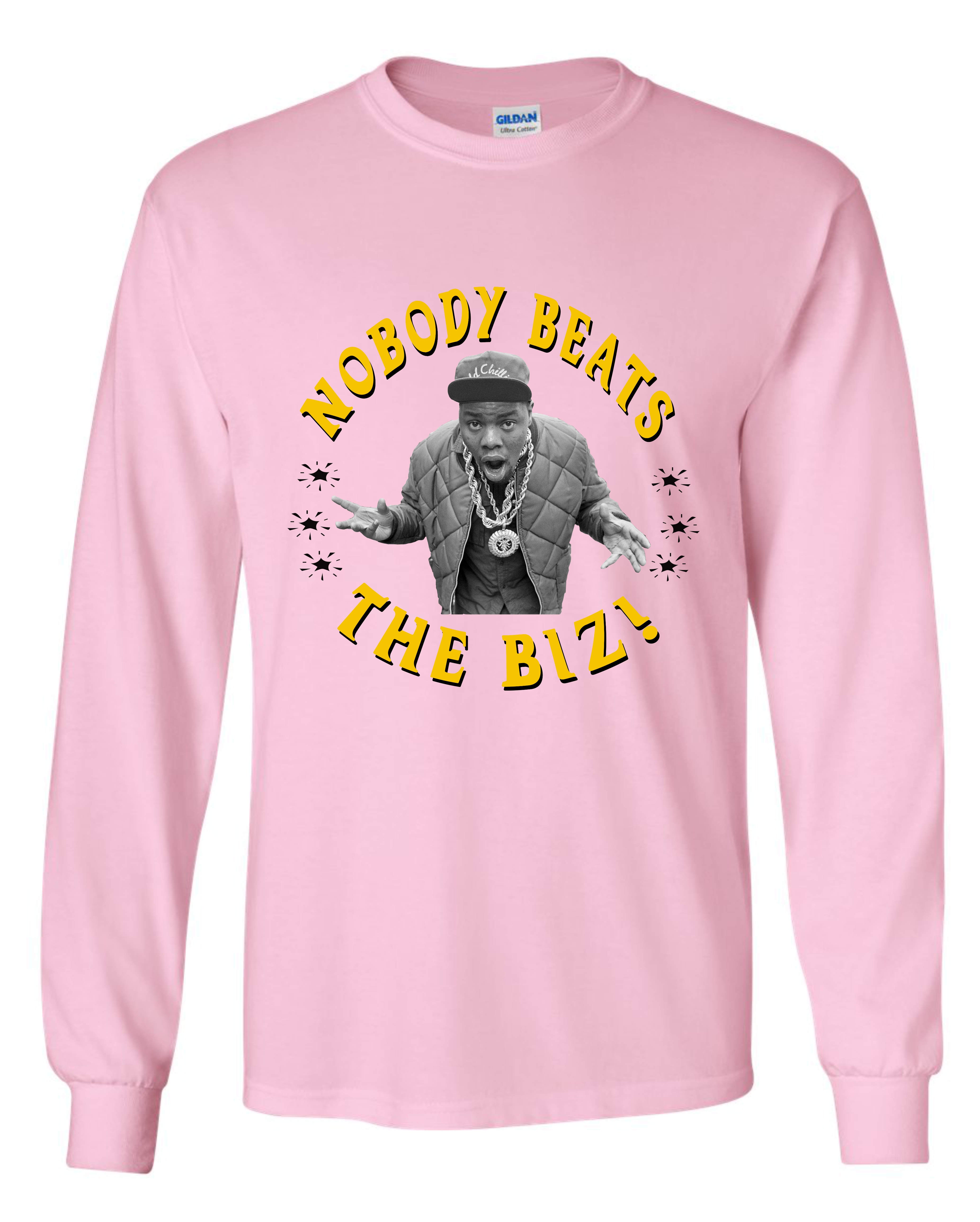 Biz Markie - Nobody Beats The Biz Long Sleeve Shirt