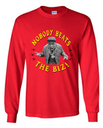 Load image into Gallery viewer, Biz Markie - Nobody Beats The Biz Long Sleeve Shirt
