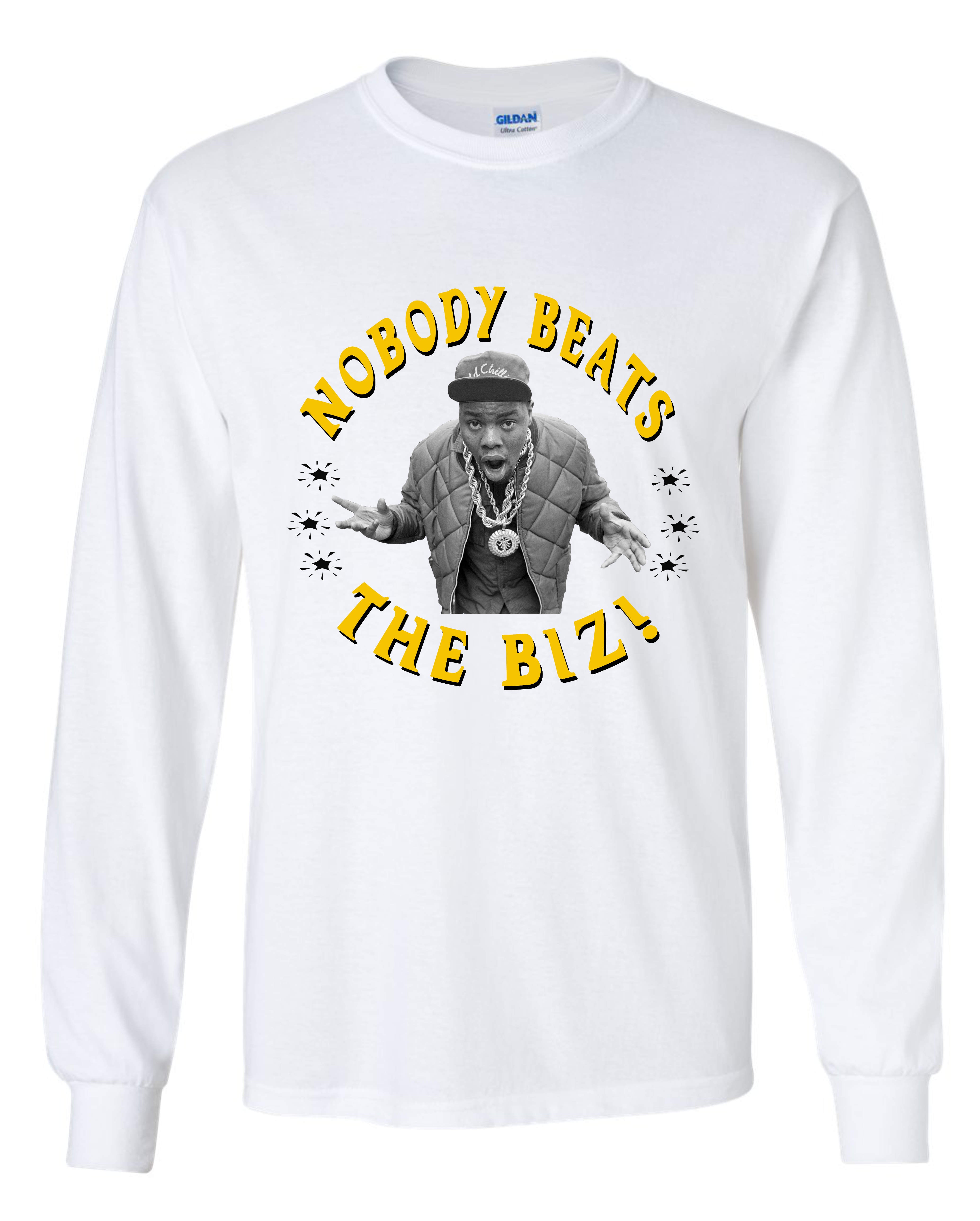 Biz Markie - Nobody Beats The Biz Long Sleeve Shirt