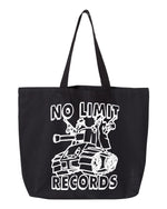 Load image into Gallery viewer, No Limit Records Jumbo Tote Bag
