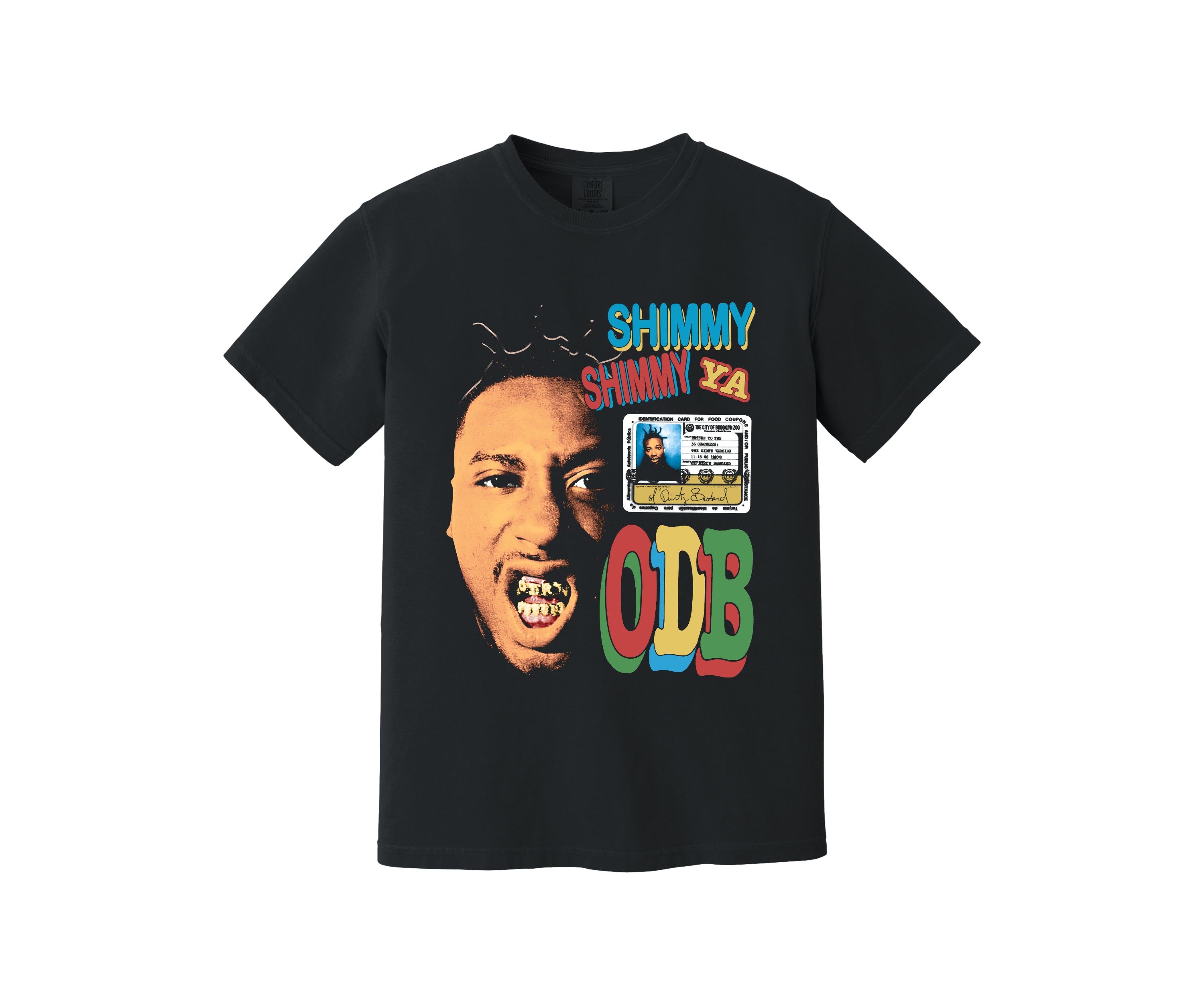 ODB (Ol' Dirty Bastard) Shimmy Shimmy Ya Heavyweight Shirt