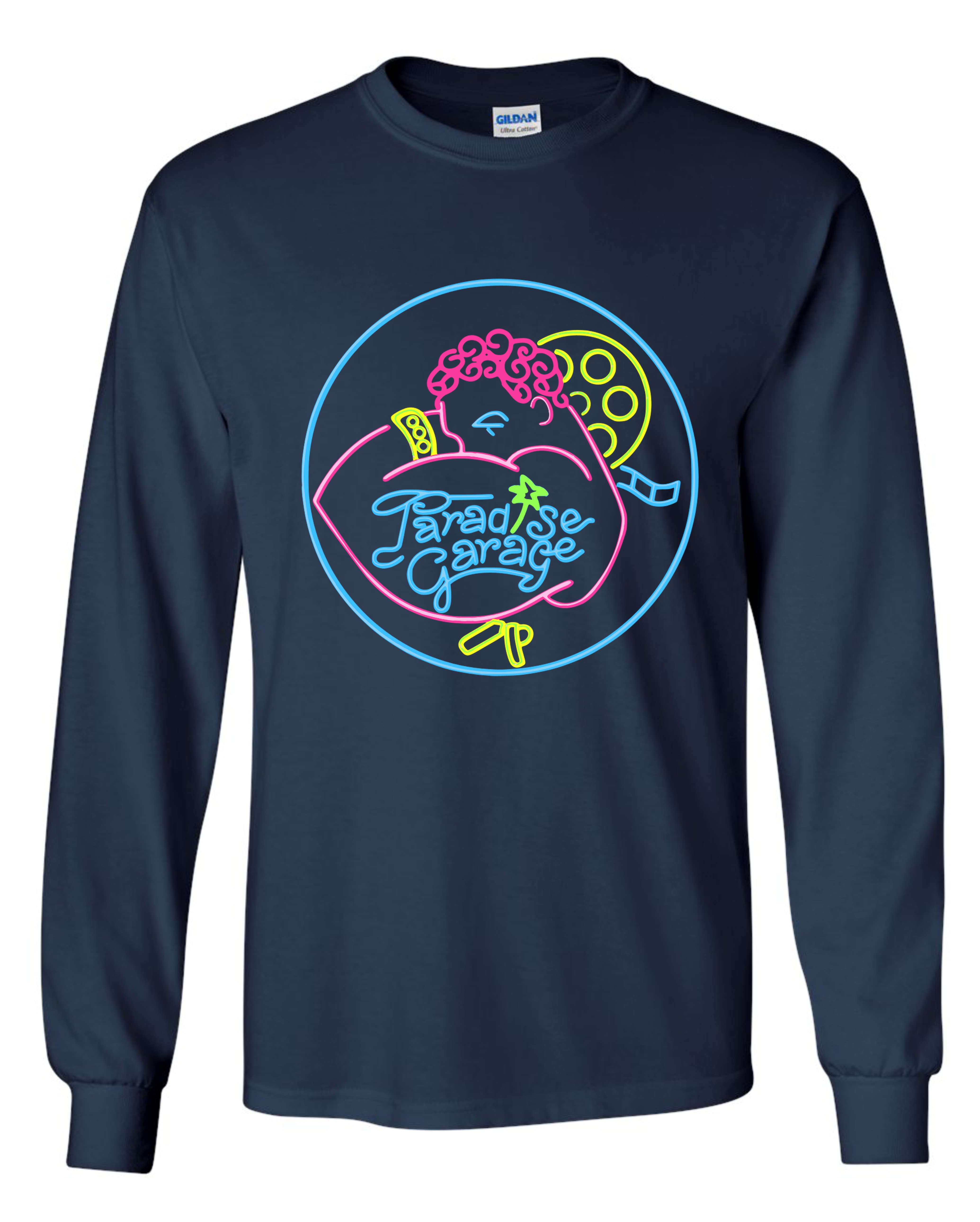 Paradise Garage Neon Logo Long Sleeve Shirt