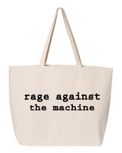 Rage Against The Machine Jumbo Tote Bag