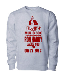 Ron Hardy Muzic Box Sweatshirt