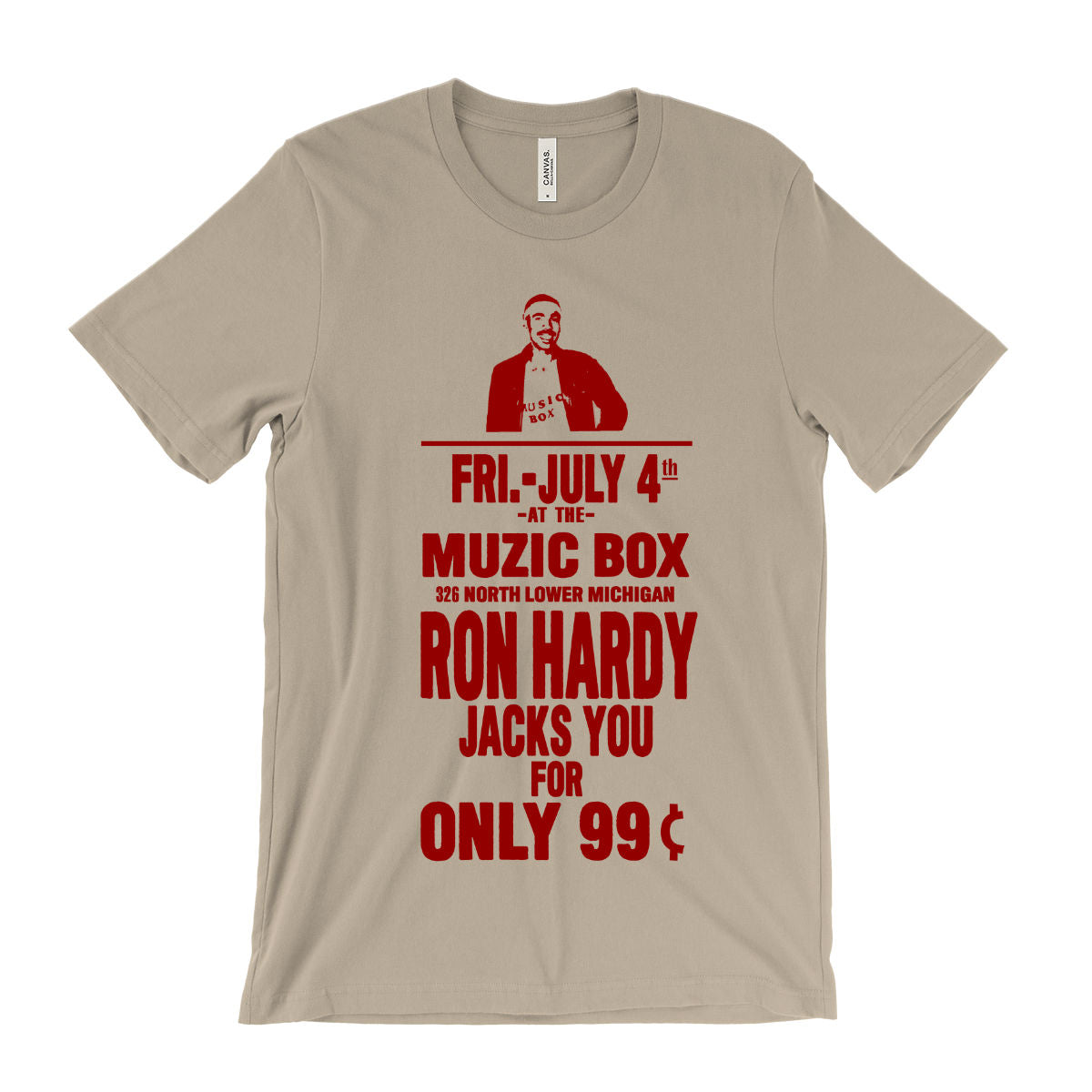 Ron Hardy Poster Style T-Shirt