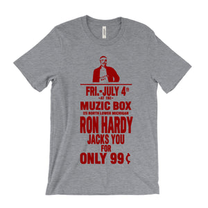 Ron Hardy Poster Style T-Shirt