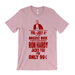 Ron Hardy Poster Style T-Shirt