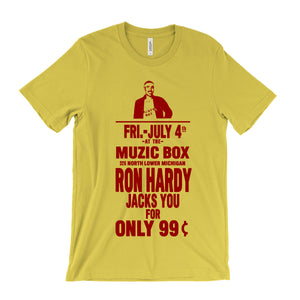 Ron Hardy Poster Style T-Shirt