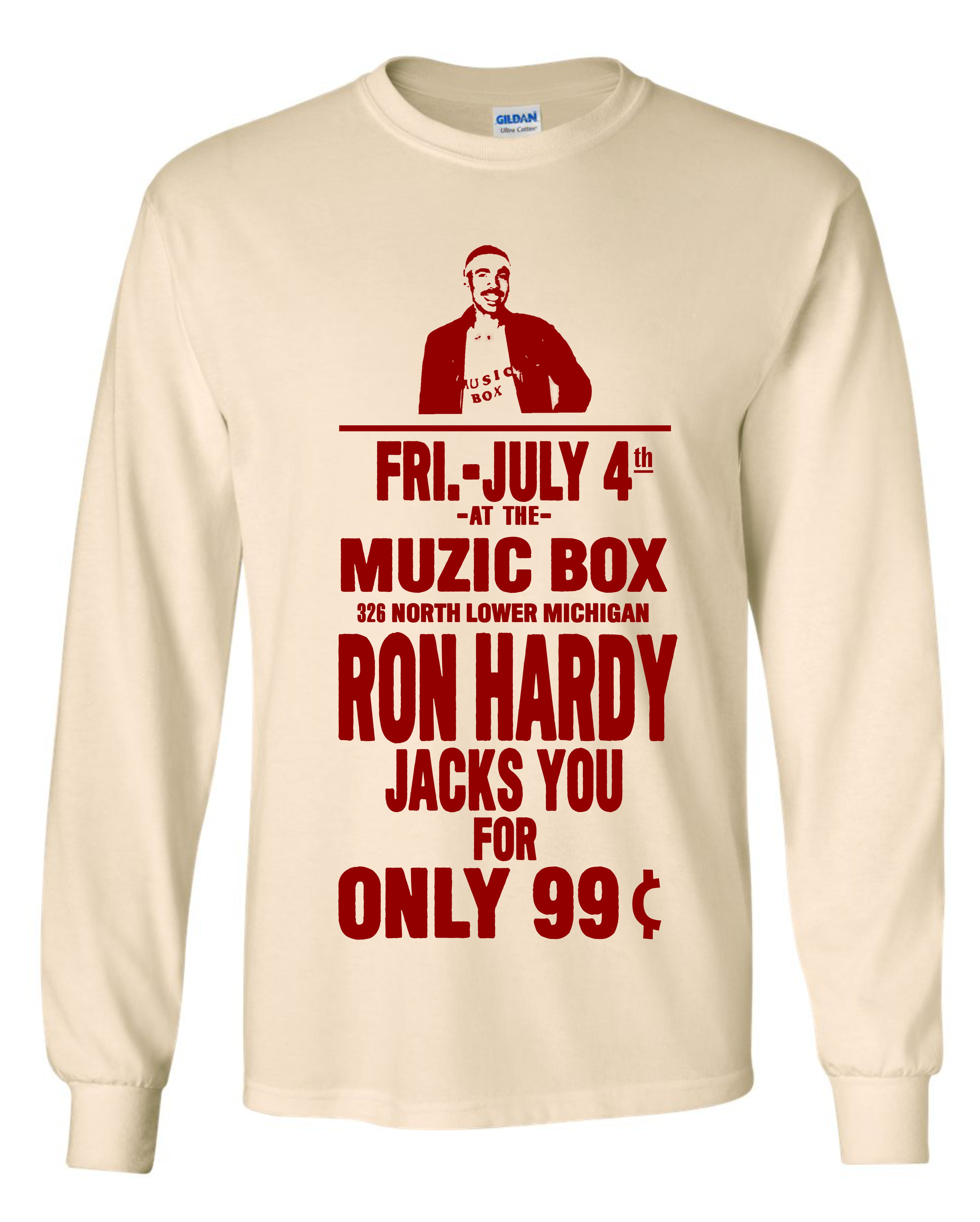 Ron Hardy Muzic Box Long Sleeve Shirt