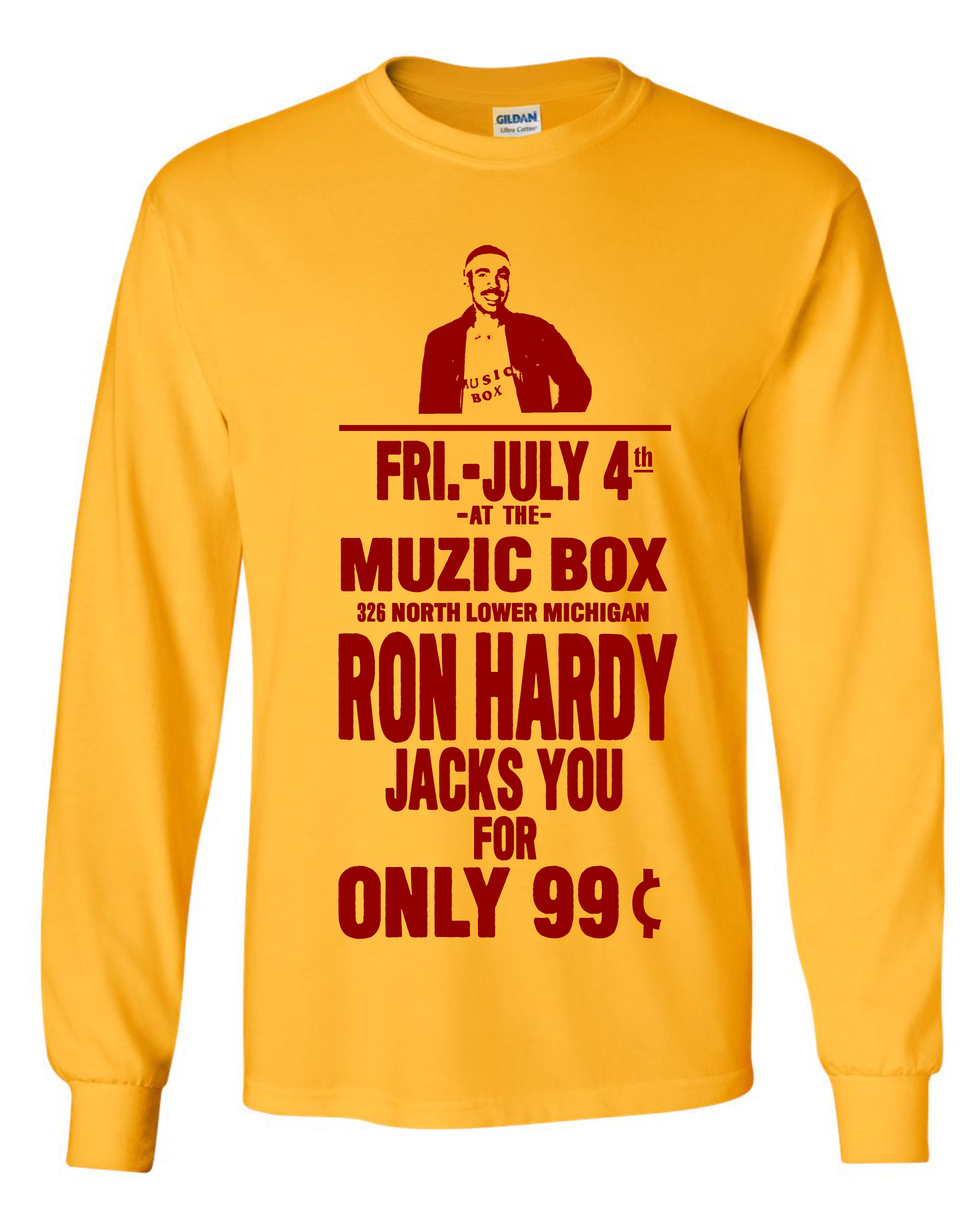 Ron Hardy Muzic Box Long Sleeve Shirt